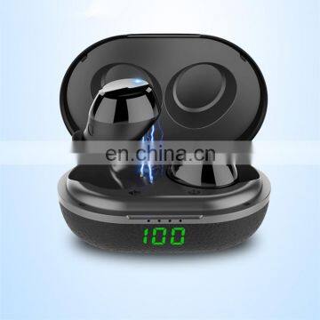 Portable TWS Wireless Bluetooth Headphone Stereo Sound Earbuds with Charging Cases