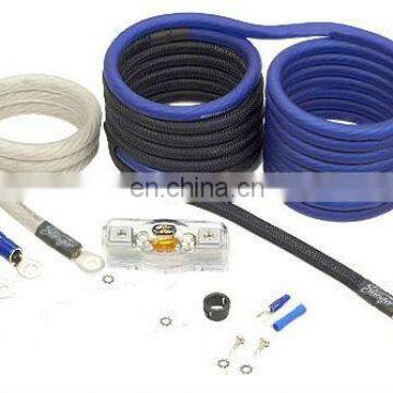 4 Gauge High Power Cable 18 Gauge Trigger Wire Fuse Spade Terminals Car Amplifier Kit Aisen Car Audio Cable photo-2