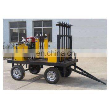 Static cone penetrometer truck drag type CPT test machine