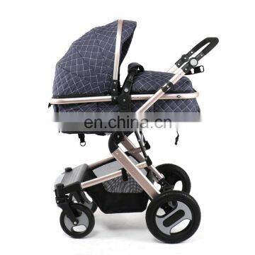 Aluminum cheap 3 in1 baby carrier baby pram 3 in 1 baby all in one stroller and car seat