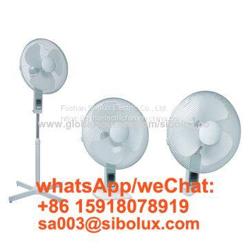 16 inch 3 in 1 plastic standing fan with timer setting