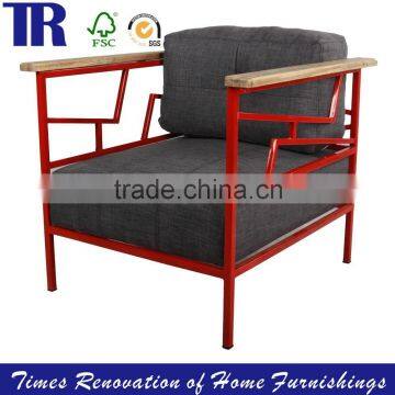 Metal Frame Sofa, New Design Arm Sofa,Fashion Modern Sofa