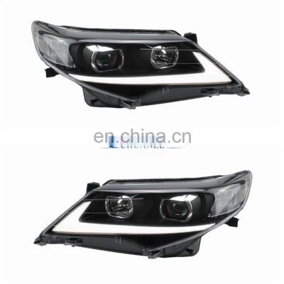 NEW factory accessories for Car head lamp for Camry LED Headlight 2012-2014 Head light with DRL and xenon project