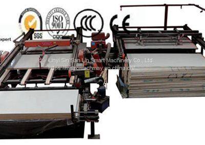 Automatic Woodworking Plywood Panel Adjustable Edge Trimming Cutting Saw photo-4