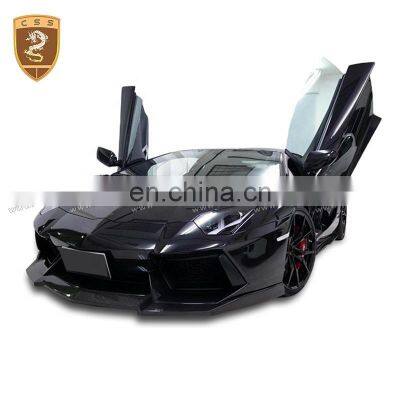 DNC Style Carbon Fiber Side Skirts Front Bumper Lip Rear Diffuser Spoiler For Lamborghi-ni LP700 Small Body Kits