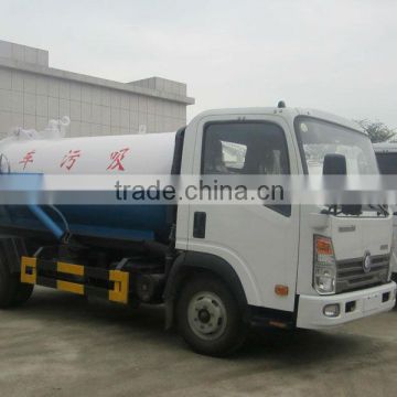 4cbm Sinotruck Light Duty Vacuum Sewer Truck