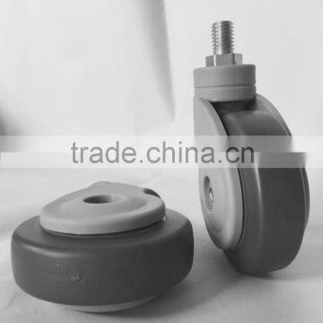 75mm caster for transfusion frame, mini hospital casters, casters for furniture