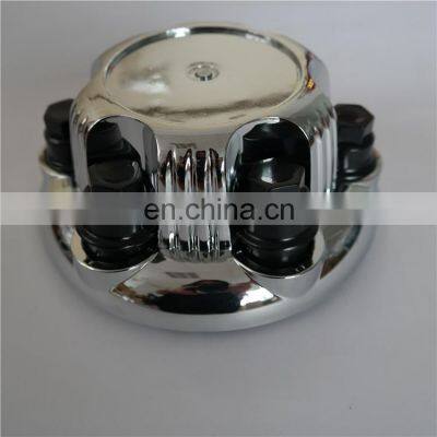 Blank Custom ABS Chrome 6Lug185MM Rally Wheels Car Wheel Polished Center Cover