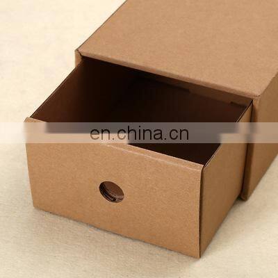 Kraft Folding Mailer Boxes Brown Corrugated Paper Corrugated Board Box for Shoe photo-4
