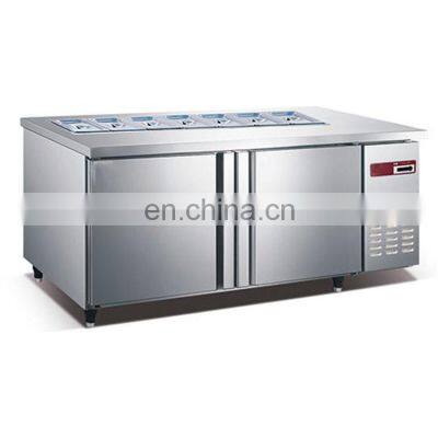 commercial salad fridge/ salad refrigetaor for restaurant