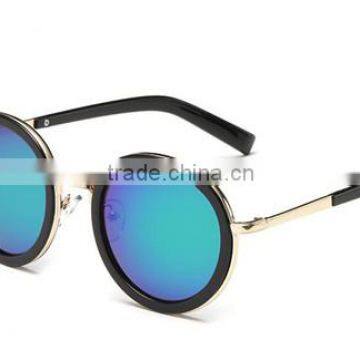Men Women Revo Vintage Shade Round Lens Reflective Mirror Out Door Sunglasses photo-5