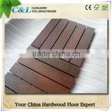 merbau hardwood outdoor decking exported from Guangzhou