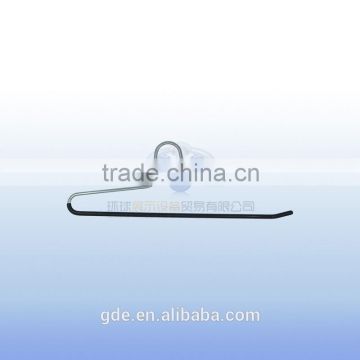 Special pvc black coating clothes hanger for towels and pants