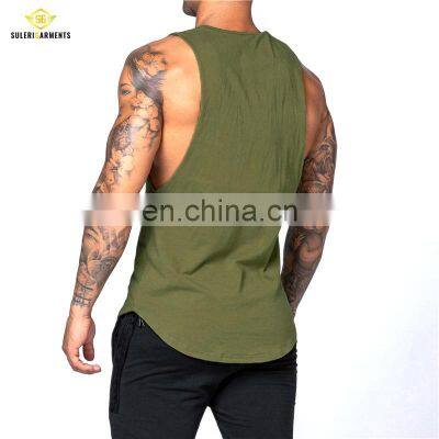 Summer Brand Fitness Tank Top Men Bodybuilding 2021 Gyms Clothing Fitness Men Shirt Slim Fit Vests photo-3