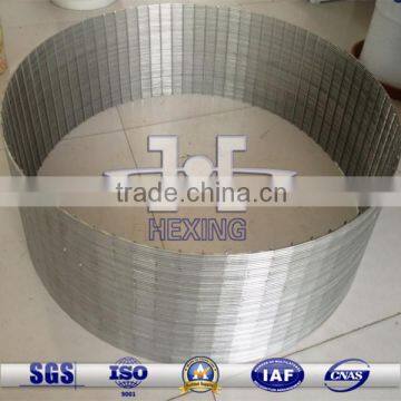 cylinder shape 304 stainless steel wedge wire screen mesh