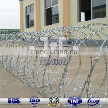 BTO-22 Galvanized Razor Barbed Wire