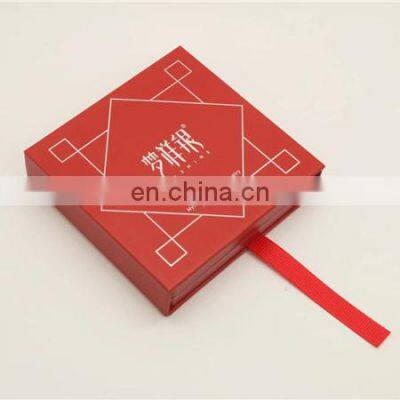 2021 New Custom Design Printed Recyclable Art With Embossing box base and lid paper box cosmetic