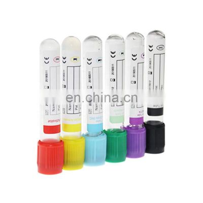 Medical disposable vacuum PET glass serum blood collection tube