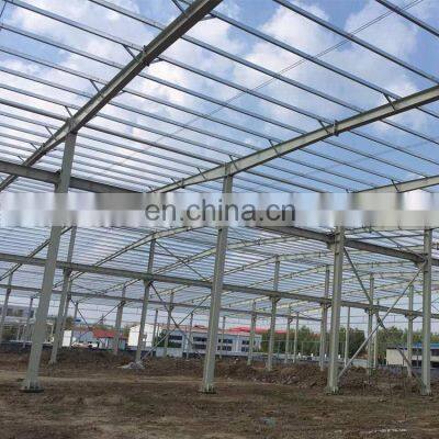 Customized Low Cost Prefab Light prefabricated steel structure warehouse for storage