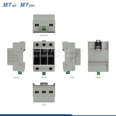 SD20s 3+1 Series DIN Rail Surge Protective Device Surge Protector SPD With RoHS & Reach Compliant photo-2