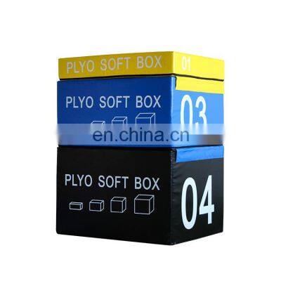 TEZEWA China Supplier Jump Box Gym Jumping Box Plyo Soft Box