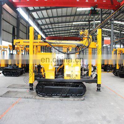 HW260 Mobile Track Water Drill Rig Machine Land Mobile Crawler Drilling Rig photo-3