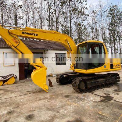 Used Construction Machinery Komatsu PC120 Crawler Excavator, Secondhand Komatsu PC120-6 with High Quality For Sale