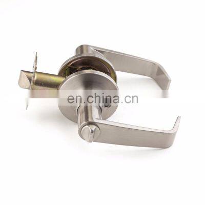 High Quality Factory Price Zinc Alloy Lever Brass Cylinder Cylindrical Handle Door Lock photo-4