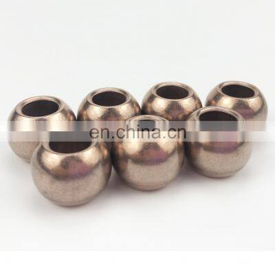 Oil graphite impregnated self-lubricating spherical sintered metal bush