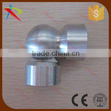 Stainless steel tube shower curtain rod connection pieces