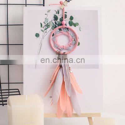 Hanging Decoration Dreamcatcher Small Dream Catchers Handmade Car Pendant Accessories photo-4