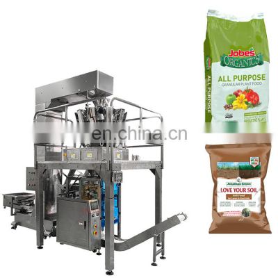 Auto weighing 1 kg 10kg fertilizer bag packaging machine for nutrient soil organic fertilizer packing machine