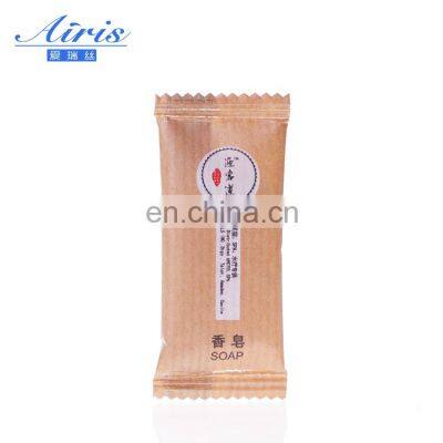 Custom logo disposable luxury hotel bath small soap