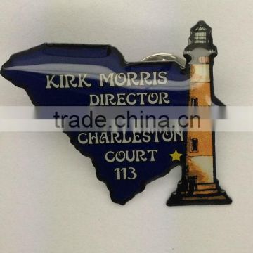 2014 2014 photo custom offset print lapel pins/custom lapel pins/soft enamel