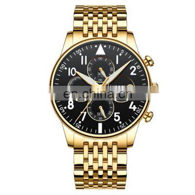 NIBOSI Mens Watches Waterproof Quartz Business Men Watch Top Brand Luxury Clock Casual Military Sport Watch Relogio Masculino