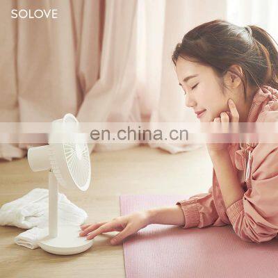 Xiaomi Desktop Fan 60 Degree Shaking Head Height Wind Speed Adjustable 4000mAh Type-C Chargeable Light Portable Fan SOLOVE Make photo-5