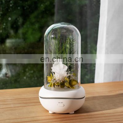 Amazon hot selling aroma lamp wireless comfortable night accompany night light