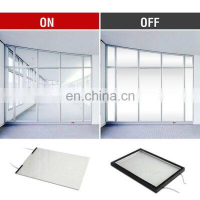 Factory Directly Price Electronic Colour Self-adhesive Dimming Switchable Smart PDLC Film Smart Glass photo-4