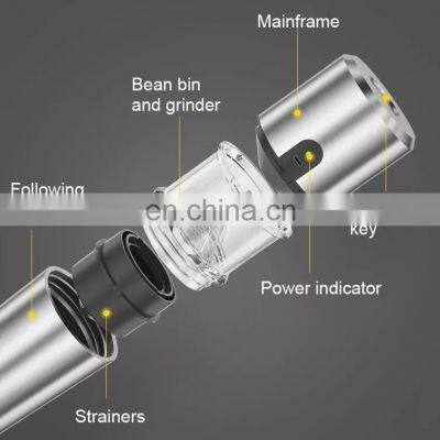 OEM USB Charging Electric Coffee Machine Portable Home Grinding and Brewing Integrated Grinding Coffee Machine photo-5