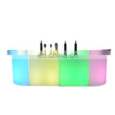 straight led mobile bar portable led light modern bar counter waterproof for sale