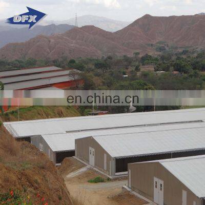 Cheap Industrial Shed Design Prefabricated Building Big Steel Structure Meat Chicken House With Best Quality