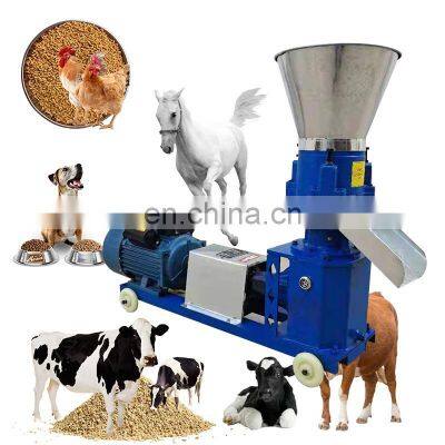 Dogs Heavy Duty 150 300Kg Corn Horse Making Poultry Electricity Chicken Feed Machine Model 300 For Cow