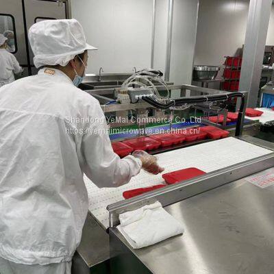 Tunnel Microwave Heating Oven for Ready Meal, Commercial Fast Food Heating Machine photo-3