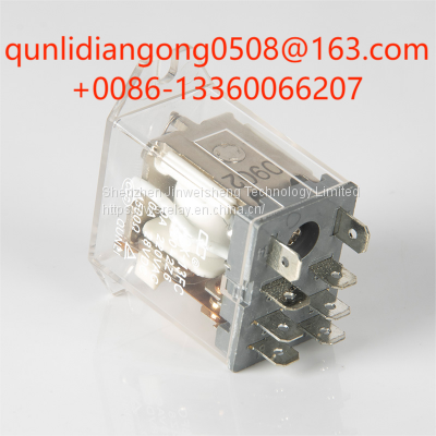 Small High-power DC AC Electromagnetic Relay 6V12V24V48V110V JQX-13F photo-3