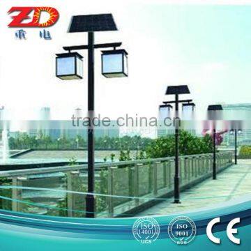 2-6m new design Q235 steel high lumen led popular hot sale garden lamp solar with high quality and low price