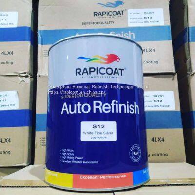 1k Basecoat Colors Tinters Base Spray Coats Pearl Car Masterbatch Silver Paints photo-2