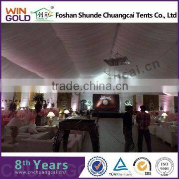 25x60 Pakistan Waterproof cheap wedding white party tent