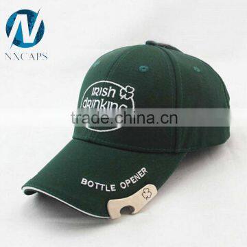 Cheap Custom Two-tone Embroidery Baseball Cap 6 Panel Curve Sandwich Bill Baseball Cap Hat photo-3