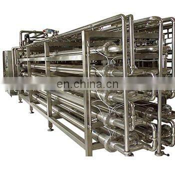 middle small scale stainless steel electric fruit vegetable paste juice production line water treatment