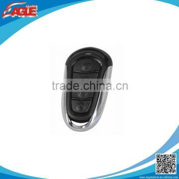 2016 High quality plastic car alarm remote control frequency 433, 315, 370mhz or other